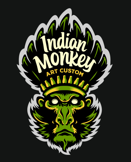 INDIAN MONKEY – LOGO